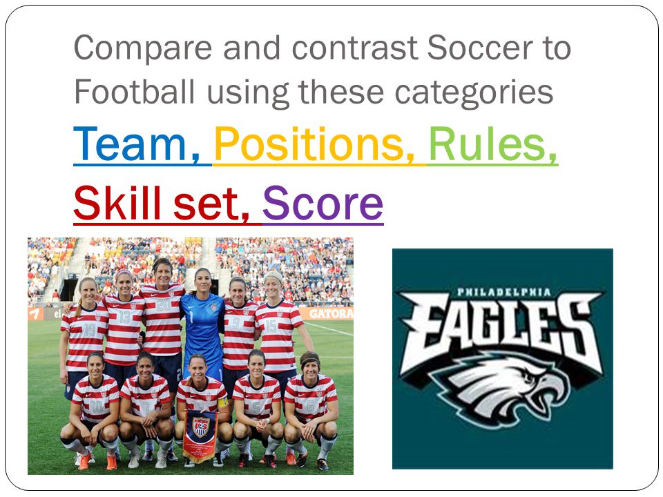 Soccer rules essays